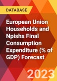 European Union Households and Npishs Final Consumption Expenditure (% of GDP) Forecast- Product Image