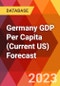 Germany GDP Per Capita (Current US) Forecast - Product Image