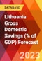 Lithuania Gross Domestic Savings (% of GDP) Forecast - Product Image