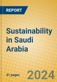 Sustainability in Saudi Arabia- Product Image