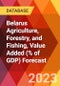 Belarus Agriculture, Forestry, and Fishing, Value Added (% of GDP) Forecast - Product Image