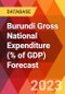 Burundi Gross National Expenditure (% of GDP) Forecast - Product Image