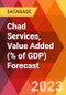 Chad Services, Value Added (% of GDP) Forecast - Product Thumbnail Image