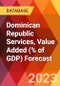 Dominican Republic Services, Value Added (% of GDP) Forecast - Product Thumbnail Image