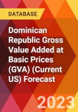 Dominican Republic Gross Value Added at Basic Prices (GVA) (Current US) Forecast- Product Image