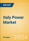Italy Power Market Outlook to 2035, Update 2024 - Market Trends, Regulations, and Competitive Landscape - Product Thumbnail Image