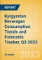 Kyrgyzstan Beverages Consumption Trends and Forecasts Tracker, Q3 2023 (Dairy and Soy Drinks, Alcoholic Drinks, Soft Drinks and Hot Drinks) - Product Image