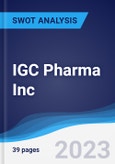 IGC Pharma Inc - Company Profile and SWOT Analysis- Product Image