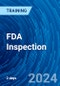FDA Inspection (June 27-28, 2024) - Product Image