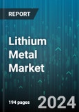 Lithium Metal Market by Source, Purity, Application, End-use - Global Forecast 2025-2030- Product Image