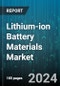 Lithium-ion Battery Materials Market by Type (Anode Material, Cathode Material, Electrolyte), Battery Chemistry (Lithium Cobalt Oxide, Lithium Iron Phosphate, Lithium Manganese Oxide), Form, Application - Global Forecast 2025-2030 - Product Thumbnail Image