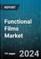 Functional Films Market by Product (Adhesive Films, Barrier Films, Coatings Film), Material (Polyethylene, Polyethylene Terephthalate, Polypropylene), Substrates, Technology, Application - Global Forecast 2025-2030 - Product Image