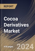 Cocoa Derivatives Market Size, Share & Trends Analysis Report By Application, By Distribution Channel (B2B, and B2C), By Product (Cocoa Powder, Cocoa Butter, Cocoa Mass/Liquor, and Others), By Regional Outlook and Forecast, 2023 - 2030- Product Image