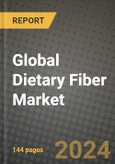 Global Dietary Fiber Market Outlook Report: Industry Size, Competition, Trends and Growth Opportunities by Region, YoY Forecasts from 2024 to 2031- Product Image