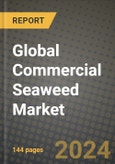 Global Commercial Seaweed Market Outlook Report: Industry Size, Competition, Trends and Growth Opportunities by Region, YoY Forecasts from 2024 to 2031- Product Image