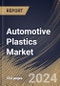 Automotive Plastics Market Size, Share & Trends Analysis Report By Process, By Application (Interior Furnishings, Powertrain, Electrical Components, Exterior Furnishings, Chassis, and Under the Hood), By Product, By Regional Outlook and Forecast, 2023 - 2030 - Product Image