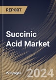 Succinic Acid Market Size, Share & Trends Analysis Report By Type (Petro-based, and Bio-based), By End-use (Industrial, Food & Beverages, Coatings, Pharmaceutical, Personal Care & Cosmetics, and Others), By Regional Outlook and Forecast, 2023 - 2030- Product Image