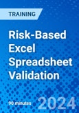 Risk-Based Excel Spreadsheet Validation (Recorded)- Product Image