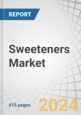 Sweeteners Market by Type (High-intensity & Low-intensity sweeteners), Product (Sucrose, High-fructose corn syrup, Natural sweeteners, Polyols, Artificial & Novel sweeteners), Form, Application, Sales Channel and Region - Forecast to 2028- Product Image