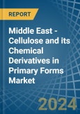 Middle East - Cellulose and its Chemical Derivatives in Primary Forms - Market Analysis, Forecast, Size, Trends and insights- Product Image