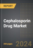 Cephalosporin Drug Market (2024 Edition): Analysis by Generation, Route of Administration, Application (Respiratory Tract Infection, Skin Infection, Urinary Tract Infection, Others), By Region, By Country: Market Insights and Forecast (2019-2029)- Product Image