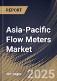 Asia-Pacific Flow Meters Market Size, Share & Trends Analysis Report By Application, By Product Type, By Country and Growth Forecast, 2024 - 2031- Product Image