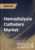 Hemodialysis Catheters Market Size, Share & Trends Analysis Report By Material (Polyurethane, and Silicone), By Product (Cuffed Tunneled, Non-Cuffed Tunneled, and Non-Tunneled), By Tip Configuration, By End User, By Regional Outlook and Forecast, 2023 - 2030- Product Image