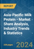 Asia-Pacific Milk Protein - Market Share Analysis, Industry Trends & Statistics, Growth Forecasts 2017 - 2029- Product Image