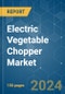 Electric Vegetable Chopper - Market Share Analysis, Industry Trends & Statistics, Growth Forecasts 2020 - 2029 - Product Image