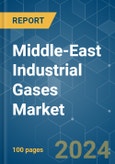 Middle-East Industrial Gases - Market Share Analysis, Industry Trends & Statistics, Growth Forecasts 2019 - 2029- Product Image