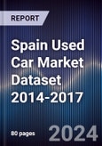 Spain Used Car Market Dataset 2014-2017- Product Image