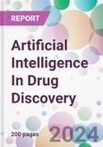 Artificial Intelligence In Drug Discovery Market Analysis & Forecast to 2024-2034: Market By Component; By Technology; By Therapeutic Area; By Application; By End-user; and By Region- Product Image