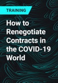 How to Renegotiate Contracts in the COVID-19 World- Product Image