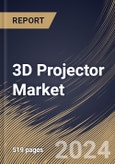 3D Projector Market Size, Share & Trends Analysis Report By Technology (DLP, LCD, and LCOS), By Light Source (Metal Halide, Laser, LED, and Hybrid & Others), By Brightness, By Resolution, By End User, By Regional Outlook and Forecast, 2023 - 2030- Product Image