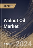 Walnut Oil Market Size, Share & Trends Analysis Report By Application, By Distribution Channel, By Grade (Pharma Grade, Cosmetic Grade, and Food Grade), By Regional Outlook and Forecast, 2023 - 2030- Product Image