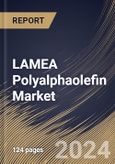 LAMEA Polyalphaolefin Market Size, Share & Trends Analysis Report By Type (High Viscosity, Medium Viscosity, and Low Viscosity), By Application (Engine Oil, Gear Oil, Compressor Oil, Grease, and Others), By Country and Growth Forecast, 2023 - 2030- Product Image