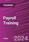 Payroll Training (ONLINE EVENT: November 11-14, 2024)- Product Image