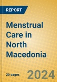 Menstrual Care in North Macedonia- Product Image