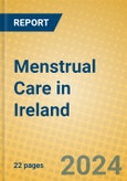 Menstrual Care in Ireland- Product Image