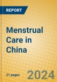 Menstrual Care in China- Product Image