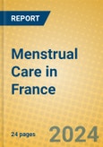 Menstrual Care in France- Product Image