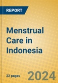 Menstrual Care in Indonesia- Product Image