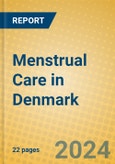 Menstrual Care in Denmark- Product Image