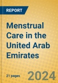 Menstrual Care in the United Arab Emirates- Product Image