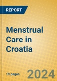 Menstrual Care in Croatia- Product Image