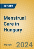 Menstrual Care in Hungary- Product Image