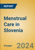 Menstrual Care in Slovenia- Product Image