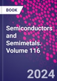 Semiconductors and Semimetals. Volume 116- Product Image