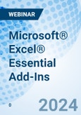 Microsoft® Excel® Essential Add-Ins - Webinar (Recorded)- Product Image