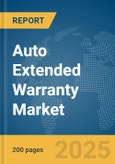 Auto Extended Warranty Market Report 2025- Product Image